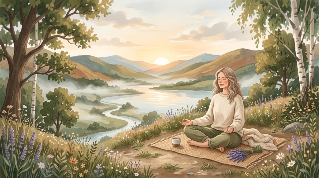 Meditación mindfulness para la ansiedad: calma profunda en minutos cada día