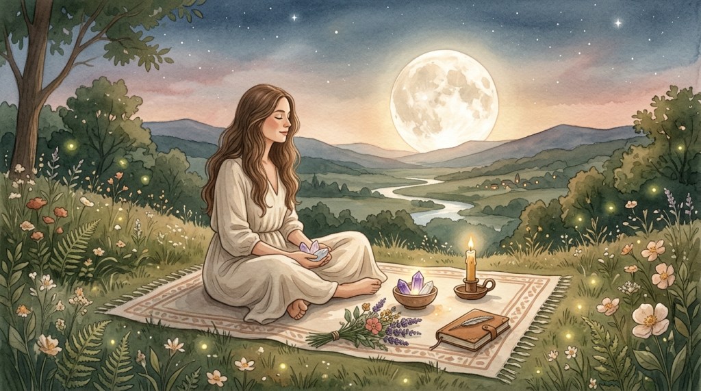Luna Llena de Junio 2026: Ritual Espiritual para Soltar y Renovar